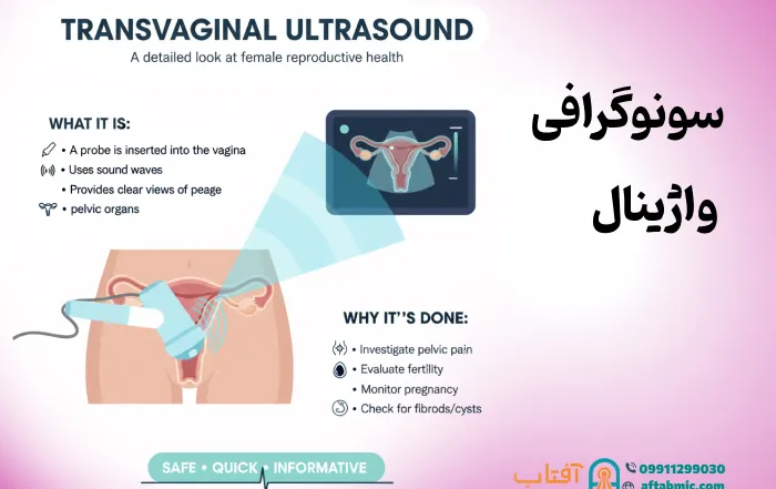 سونوگرافی ترانس واژینال: ضرورت، نحوه انجام، خطرات و نتایج